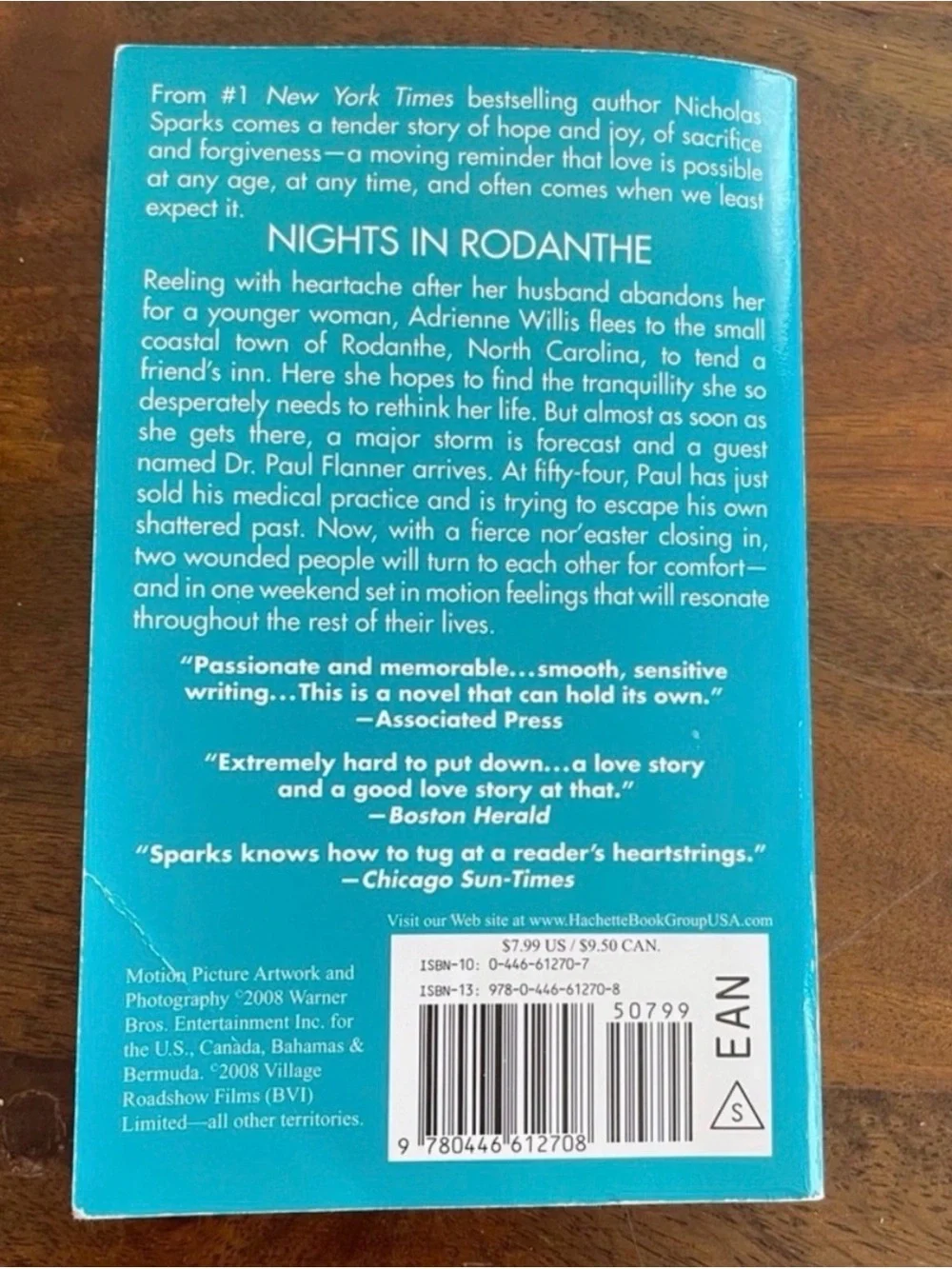 Nights in Rodanthe Paperback